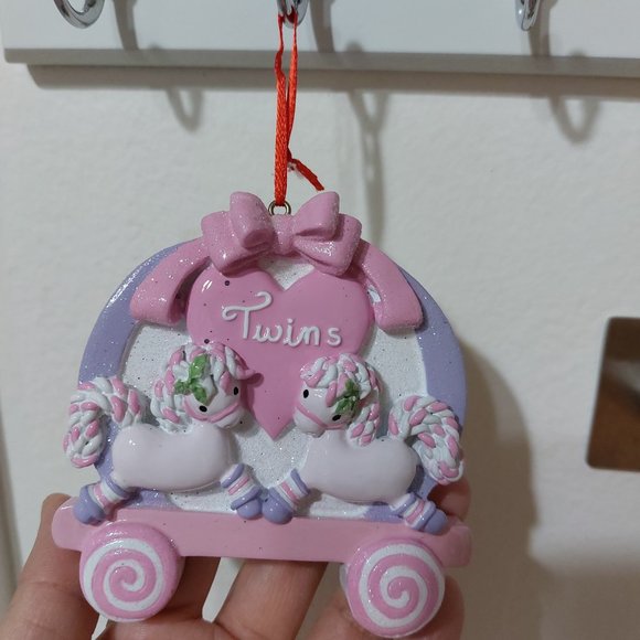 Super Cute Baby Xmas Ornaments or Any Baby Celebration Decor - Picture 1 of 4